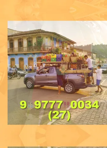 Frete com segurança e rapidez! Contato: 27?9?9777?0034 - Marcos à disposição!