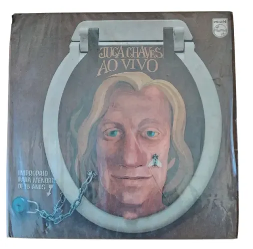 Vinil LP Juca Chaves Ao Vivo (1972) Em Bom Estado
