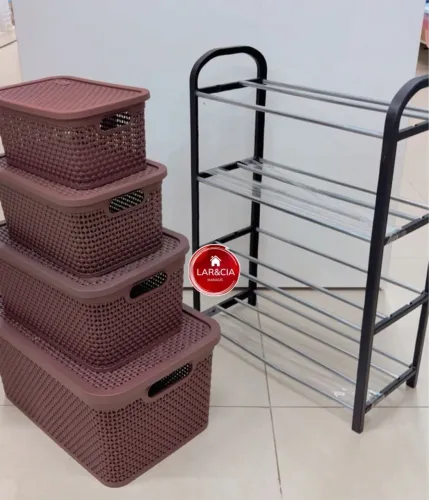 ? Kit de Organização + Sapateira: