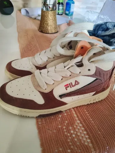 Tênis Fila x Burger King Original + Caixa + Acessórios Completos