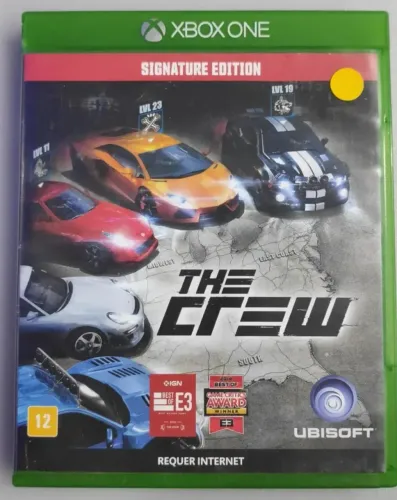 Jogo Físico XBOX ONE The Crew. (Original/Novo/Lacrado)