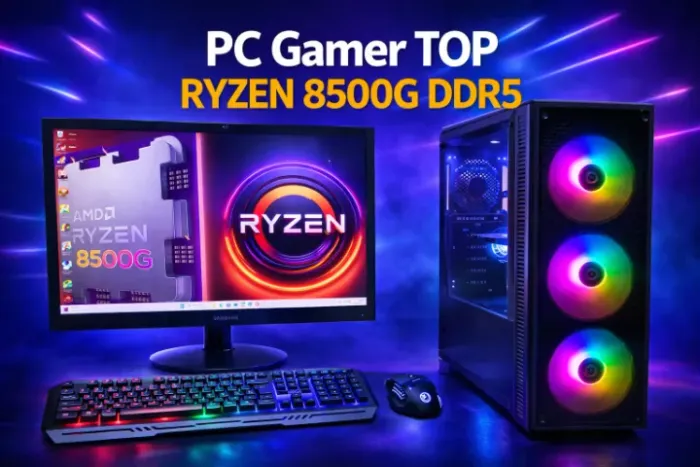 PC GAMER TOP Ryzen 8500G DDR5