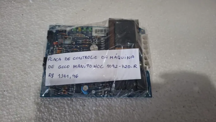 Placa de controle máquina de gelo Manitowoc 1092-720-R