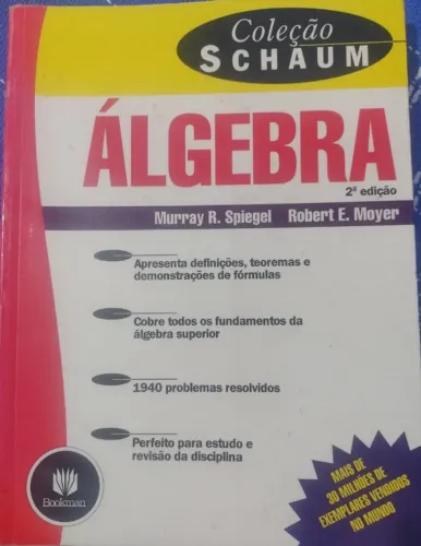 Livros de Álgebra - Leia a Descrição!