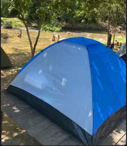 Barraca de Camping - Tamanho 4 Pessoas