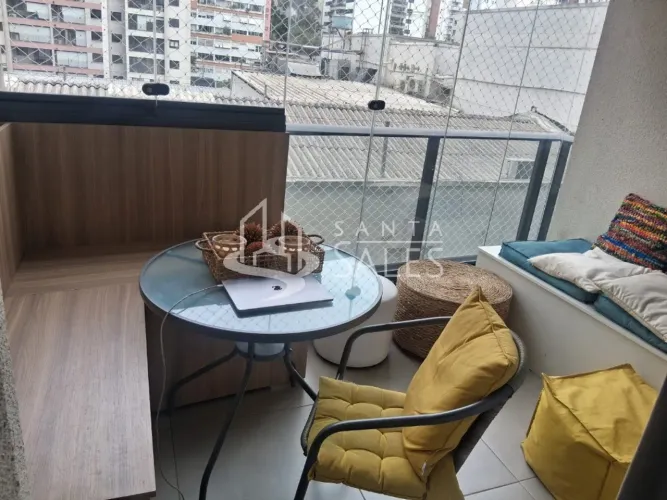 Studio para locação em Cerqueira César, São Paulo-SP: 1 quarto, 1 banheiro, 28m² de área.