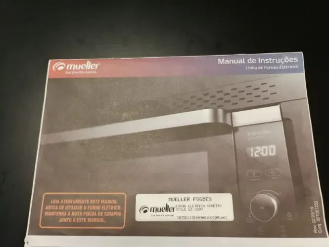 Forno Elétrico Mueller Sonetto G3