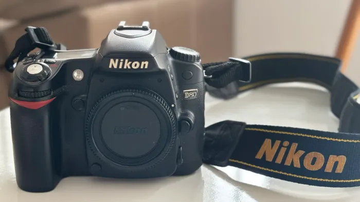 KIT NIKON D80 COMPLETO + 3 LENTES + ACESSÓRIOS