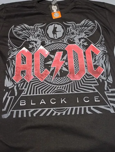 Camiseta AC/DC Black ice