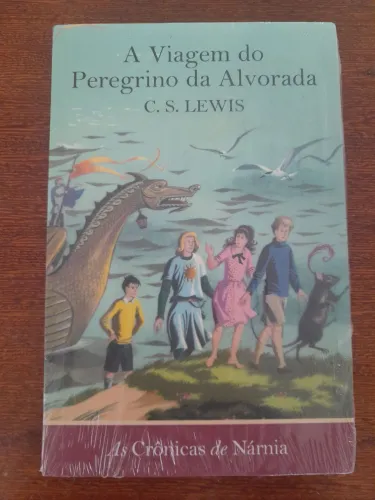 Livro Crônicas de Nárnia Vol.5 a viagem do peregrino da alvorada, LACRADO