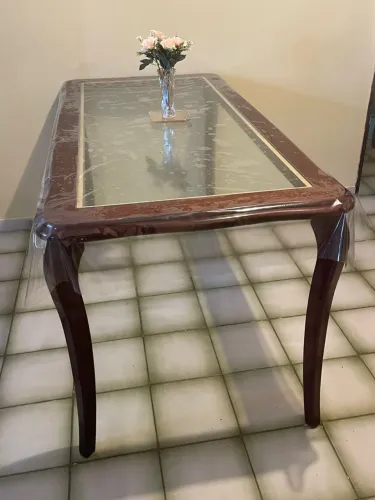 Mesa de jantar 6 lugares - pés Luís XVI