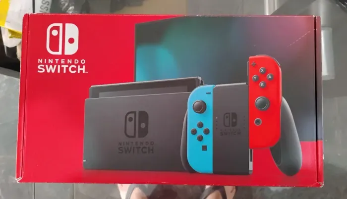 Caixa vazia Nintendo Switch