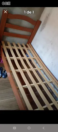 Cama nova comprei na loja cem mais e para criança