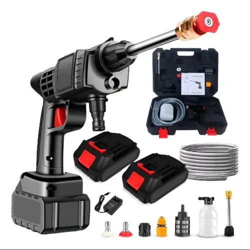 Lavadora lava jato portátil pressão 2 bateria 