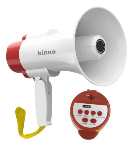 Megafone Profissional Recarregável Amplificador De Voz 260s Novo Loja Coimbra Computadores