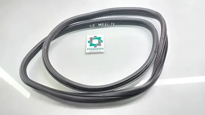 Borracha Carroceria Traseira Esquerda Fiat Mobi 2020 2021 Preto