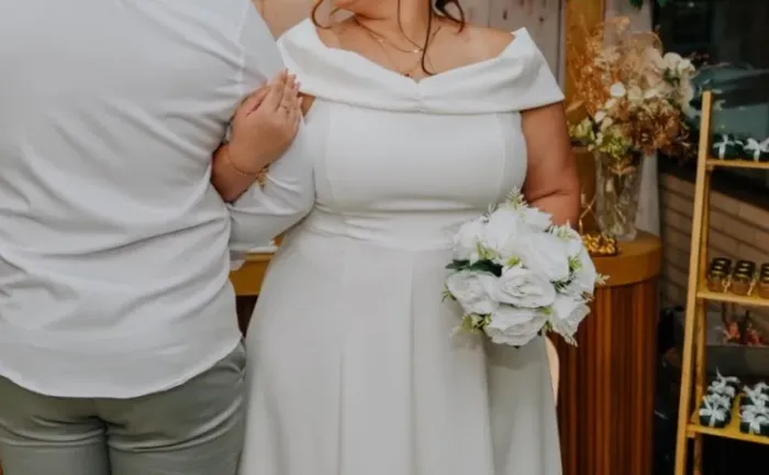 Vestido de noiva civil