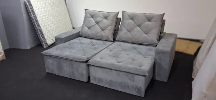 Sofa retratil Dallas Grafite