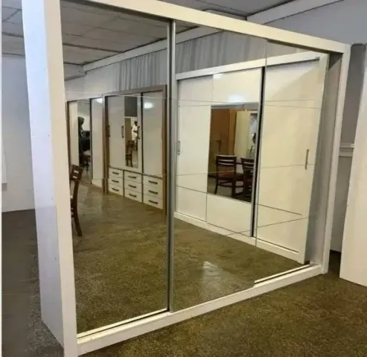 ROUPEIRO ESPELHADO 3 PORTAS DE CORRES EM MEGA OFERTA 