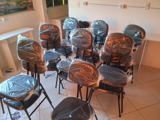 Cadeira de escritório fixa
