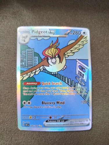 Card Pokémon TCG Pidgeot EX 225/197