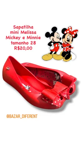 Sapatilha mini Melissa