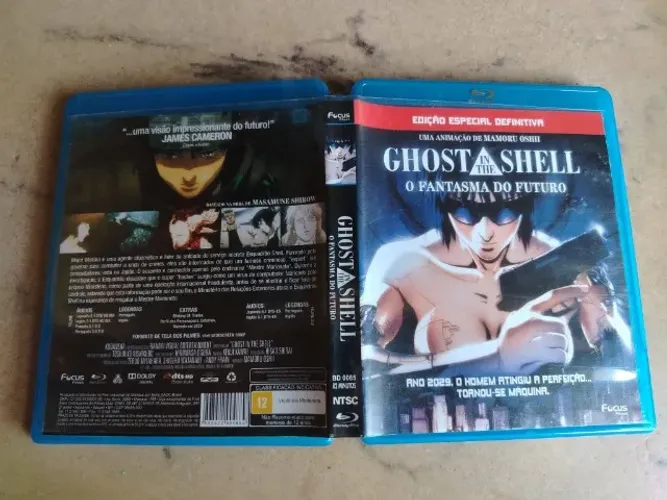 Ghost In The Shell O Fantasma do Futuro Edição Especial Definitiva Bluray Dublado