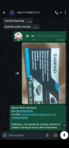 Serviço de eletricista em geral
