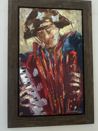 Quadro o Sanfoneiro 