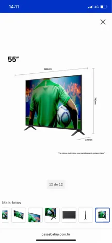 Smart TV LG UHD 4K WebOS 25 com Alexa Integrada