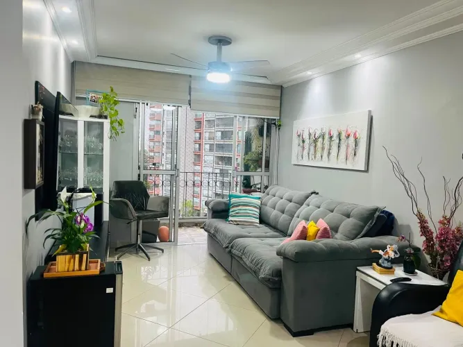 Apartamento com 3 dormitórios para alugar, 75 m² por R$ 3.499/mês - Vila Sofia - São Paulo