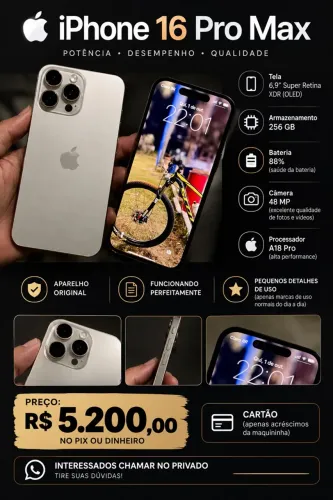 iPhone 16 Pro Max 256gb