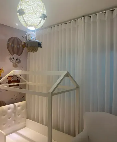 Cortina no Linho Off-White
