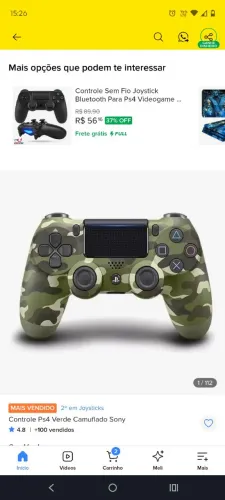 Controle original ps4