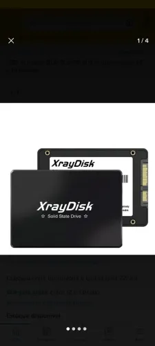 Ssd Xraydisk 512gb Sata III 2.5  Interno Para Pc E Notebook