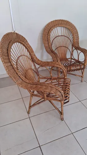 2 Cadeiras de Vime
