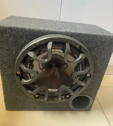 Subwoofer alto falante Bravox P10x-s4 10 Polegadas 160Rms