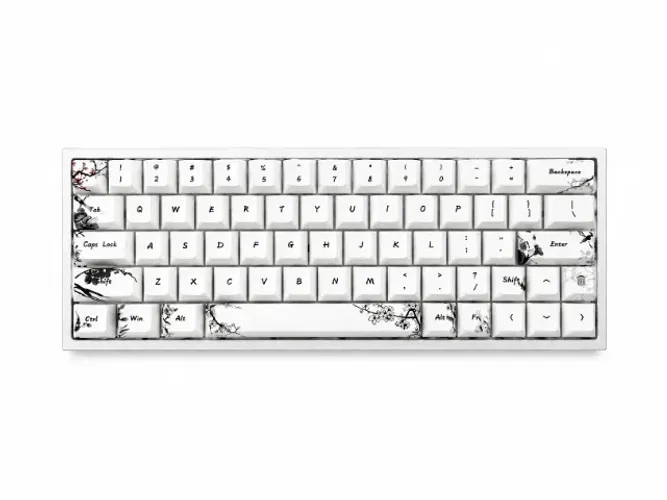 Everglide SU66 MAX Custom / Case Holy e Traseira espelahada / Switch Wukong / Novo sem uso