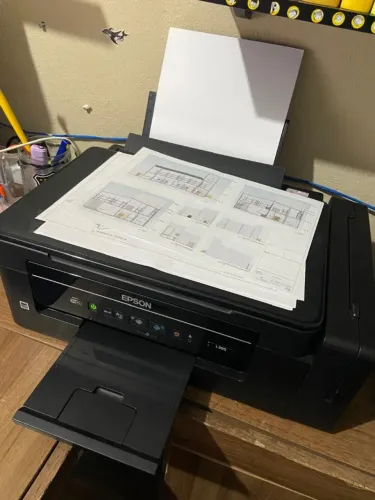 Impressora Epson L395 + Tintas Originais