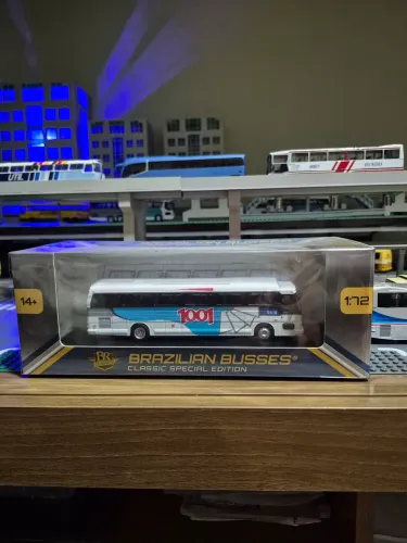 Miniatura de Ônibus CMA 1001 da Marca BR classic