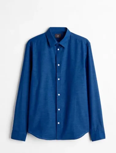 Camisa Nova H&M slim fit easy iron tamanho L/G
