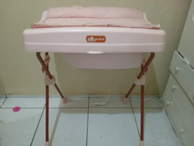 Banheira e trocador