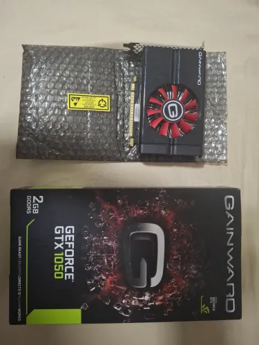Placa de vídeo GTX 1050 2GB com defeito (não dá vídeo) + caixa original