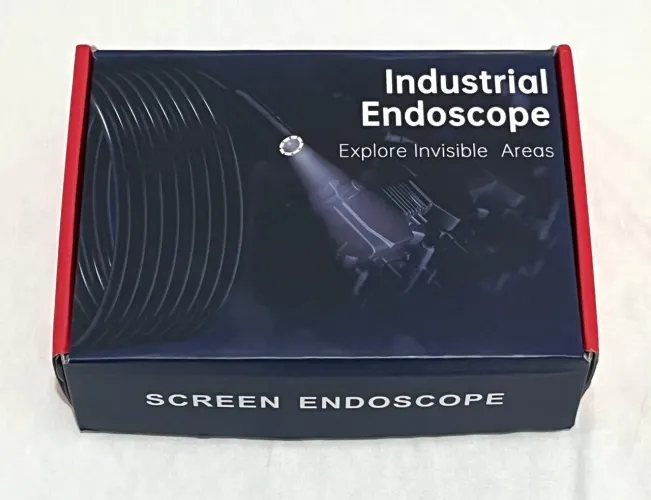 Câmera De Inspeção Endoscópio Com Monitor LCD?