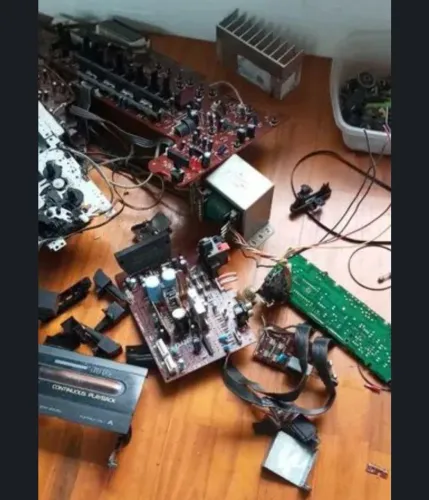 Peças toca Discos para Nilton 