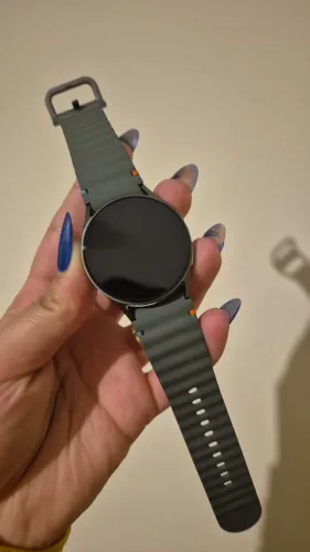 Samsung Galaxy Watch7 Smartwatch 40mm Bt Galaxy Ai Caixa Verde Pulseira Verde Bisel Verde
