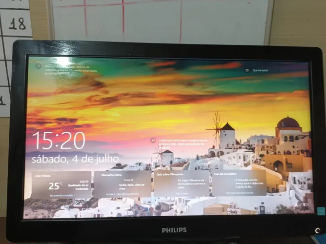 Monitor Philips 19 POLEGADAS - Funcionando tudo