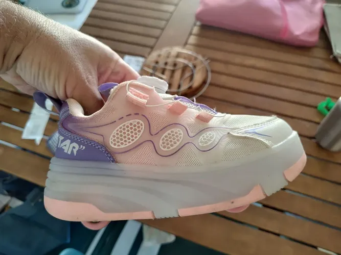Patins tênis de rodinhas infantil número 31