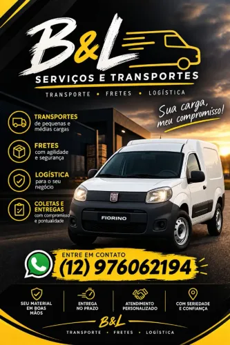 ? B&L Serviços e Transportes: Mudanças e Fretes com Confiança! ?