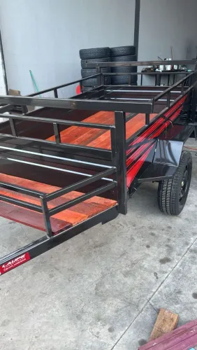 Carretinha padrão nova, reboque padrão nova cap de carga 800kg